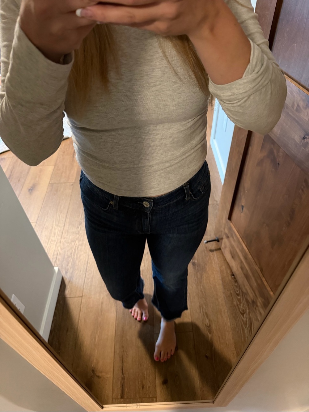 7 For All Mankind Dark Blue Denim Jeans